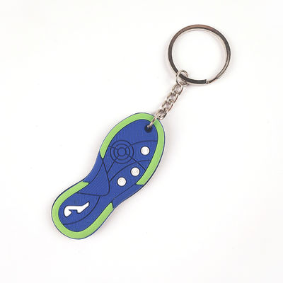 acheter OEM personnalisé 3D PVC chaîne de clefs en caoutchouc porte-clés avec logo à 2 côtés pour les promotions de marketing cadeau fabrication en ligne