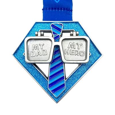 acheter Personnalisé Fête du Père Fête de la course à pied 10K Médailles personnalisées Événements Prix de finition fabrication en ligne