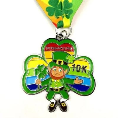 acheter Impression offset Médaille Saint-Patrick Conception alliage de zinc Médaille Saint-Patrick fabrication en ligne