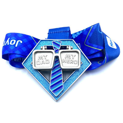 acheter Médailles personnalisées pour la fête des pères 10K Running Finisher Awards fabrication en ligne