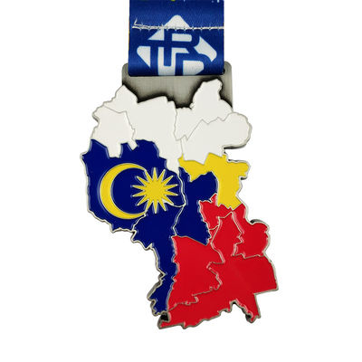 acheter Médaille de la carte personnalisée de l'alliage de zinc fabrication en ligne