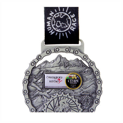 acheter Médaille de cyclisme et prix du défi par équipe de cyclisme fabrication en ligne
