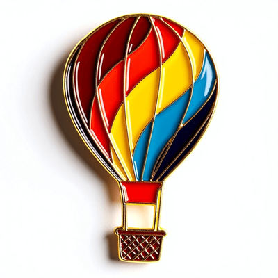 acheter Magnéte de réfrigérateur en résine pour ballon à air chaud à plusieurs couches fabrication en ligne