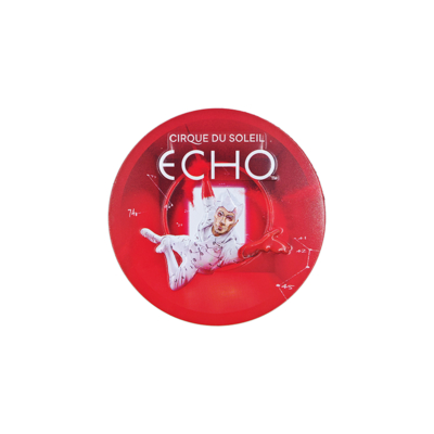 acheter Custom CIRQUE DU SOLEIL ECHO Metallic Fridge Magnet – A Dazzling Tribute to Acrobatic Artistry fabrication en ligne