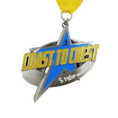 Une médaille en 3D virtuelle avec des médailles parfaitement adaptées à vos besoins