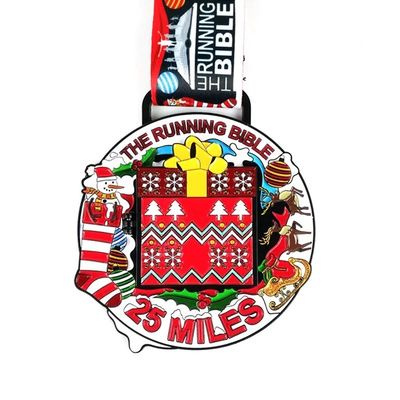 Une médaille de Noël personnalisée.